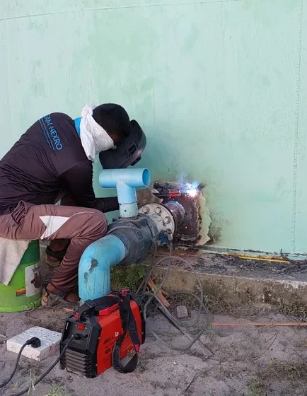 Water tank maintenance across three tanks — JA Manafaru, 2023